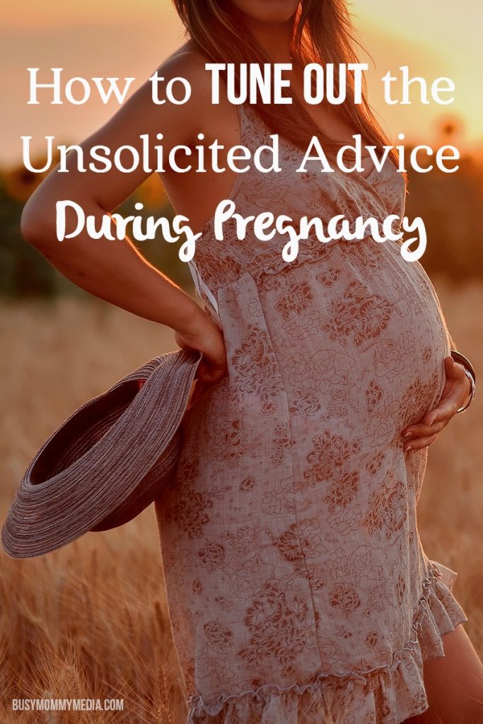 How to Tune Out the Unsolicited Advice During Pregnancy