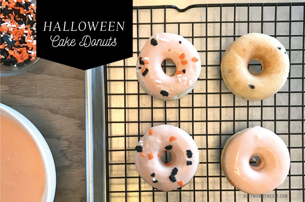 halloween cake donuts