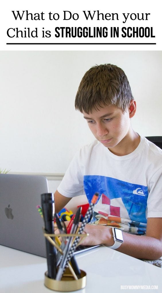 What to Do When your Child is Struggling in School