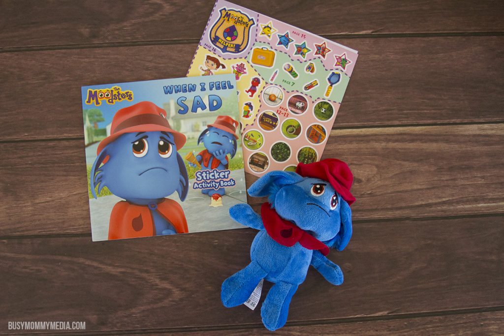 The Moodsters Talking Plush and Activity Book