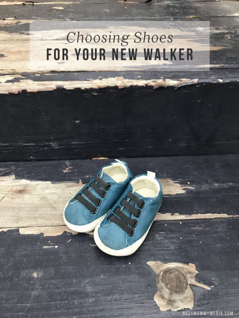 choosing shoes for your new walker