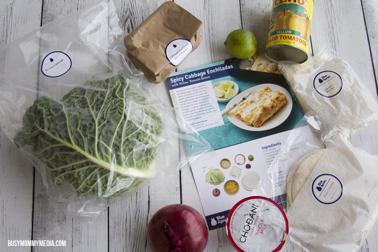 Blue Apron Enchilladas
