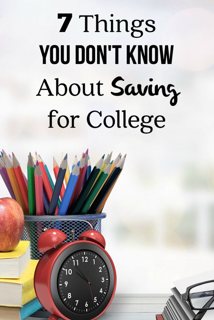 7 Things you Don't Know About Saving for College