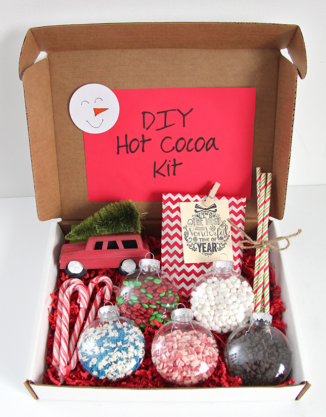 DIY hot cocoa kit