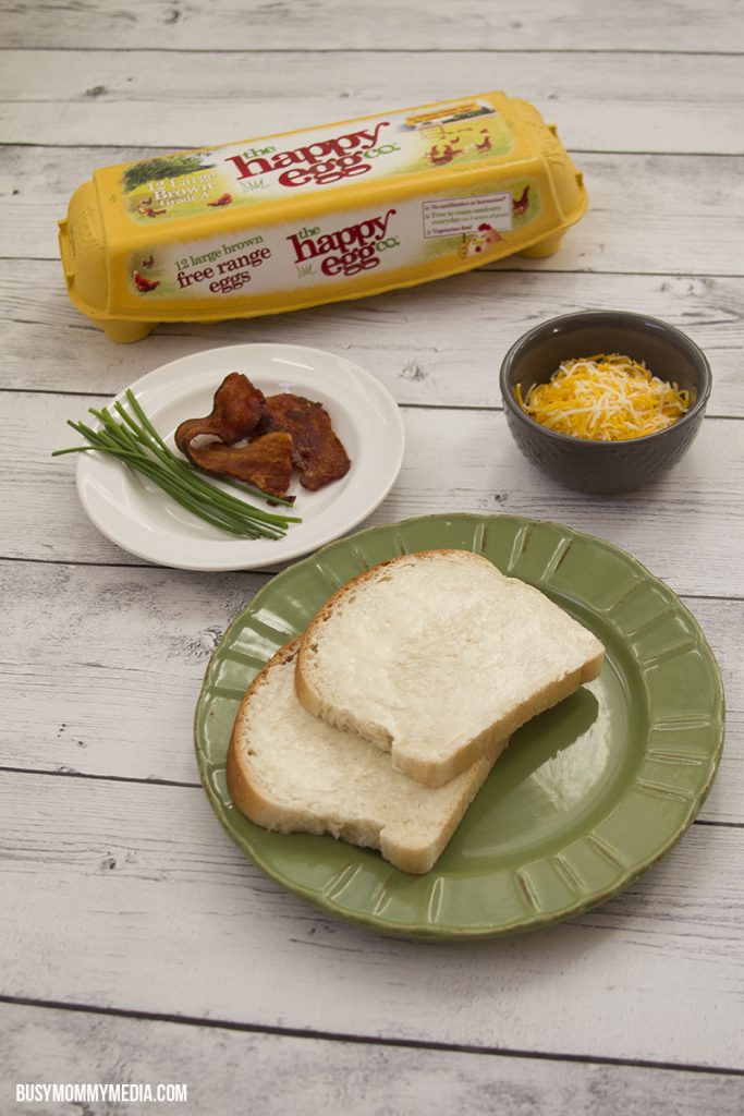 egg grilled cheese ingredients