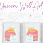 Unicorn Wall Art