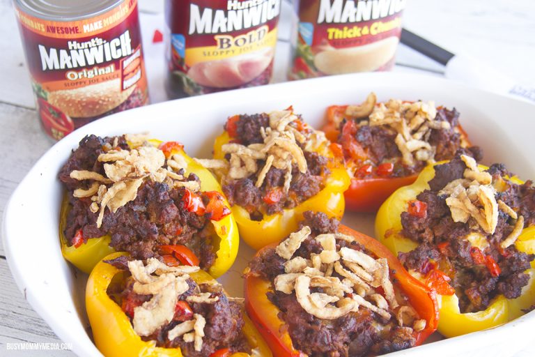 Sloppy Joe Stuffed Peppers