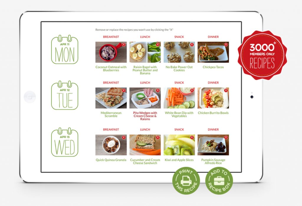 Super Healthy Kids Meal Plan Membership