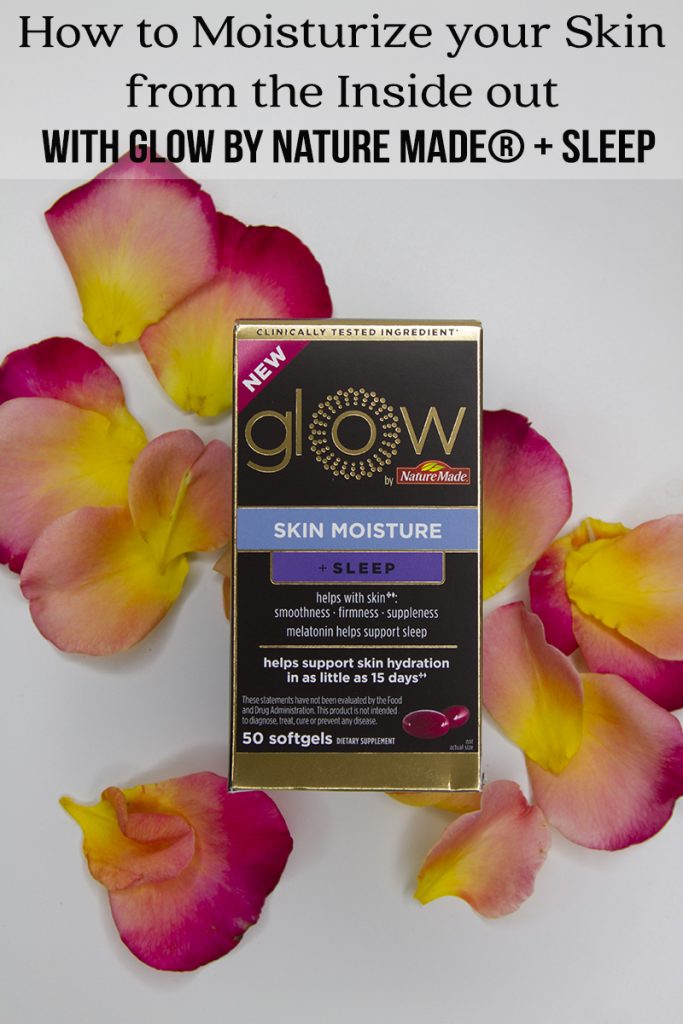 How to Moisturize your Skin from the Inside out with with Glow by Nature Made® + Sleep