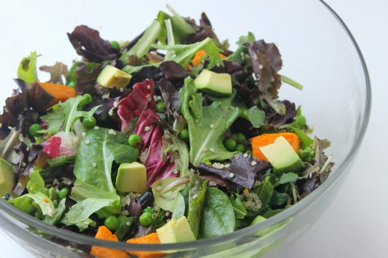 Sweet potato quinoa salad
