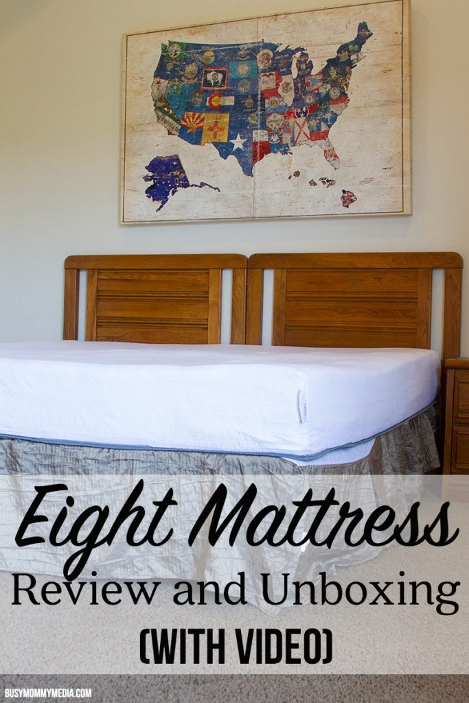 Eight Mattress Review and Unboxing (with VIDEO) | If you are ready to buy a new mattress, don't buy without checking out Eight Mattress and their amazing technology cover that turns your bed into a smart bed. 