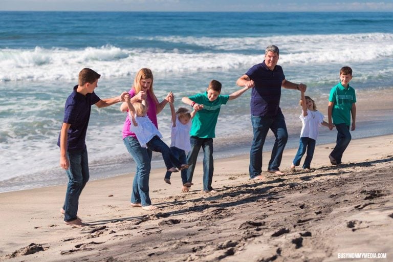 Family having fun