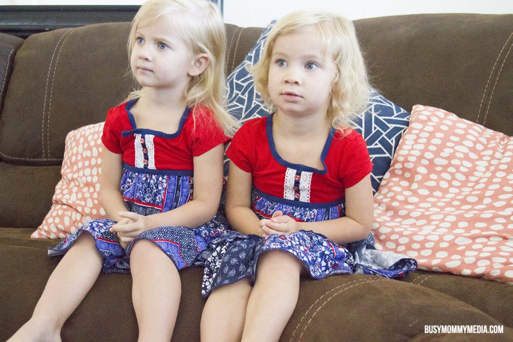 toddlers watching TV
