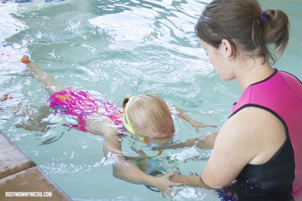 Swim Kids teaching toddlers