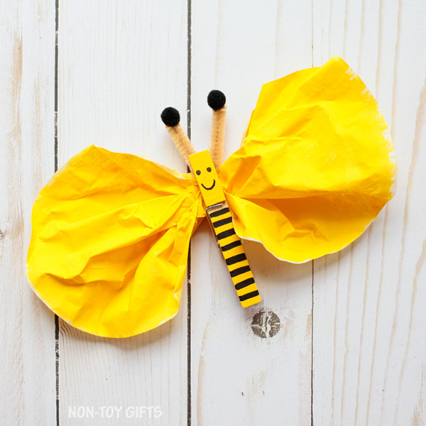 Clothespin Bee Craft
