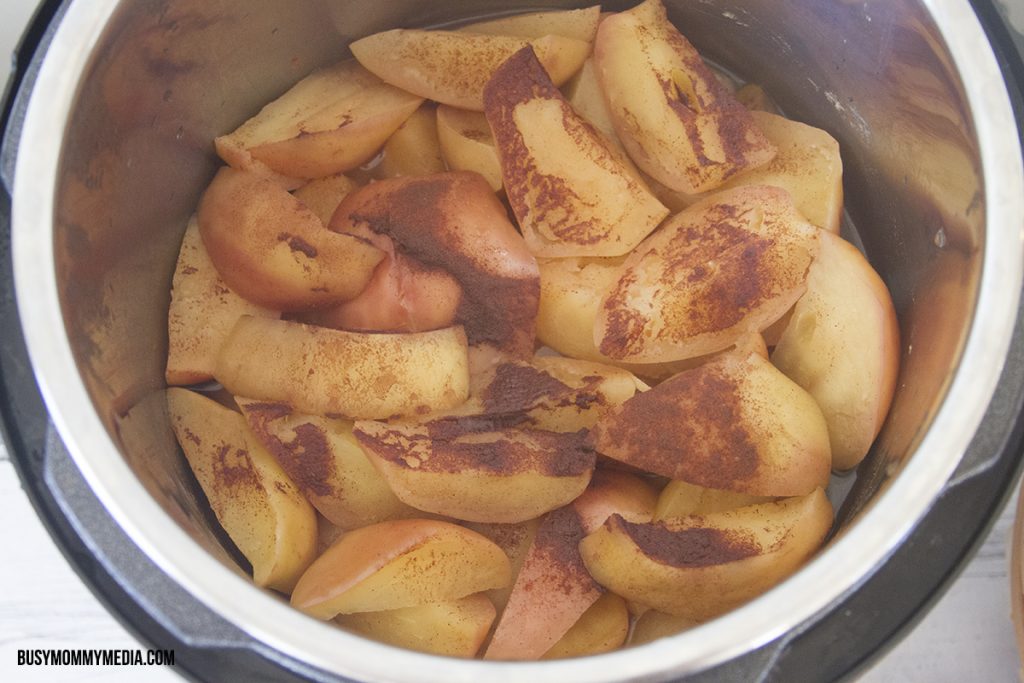 homemade applesauce in the Instant Pot