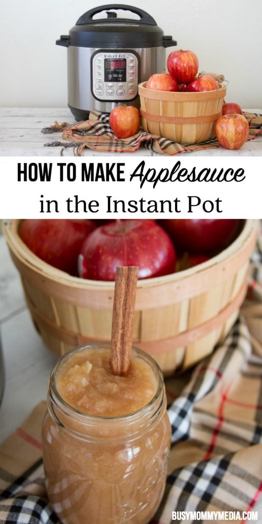How to Make Applesauce in the Instant Pot | This is such an easy recipe and the perfect fall treat!