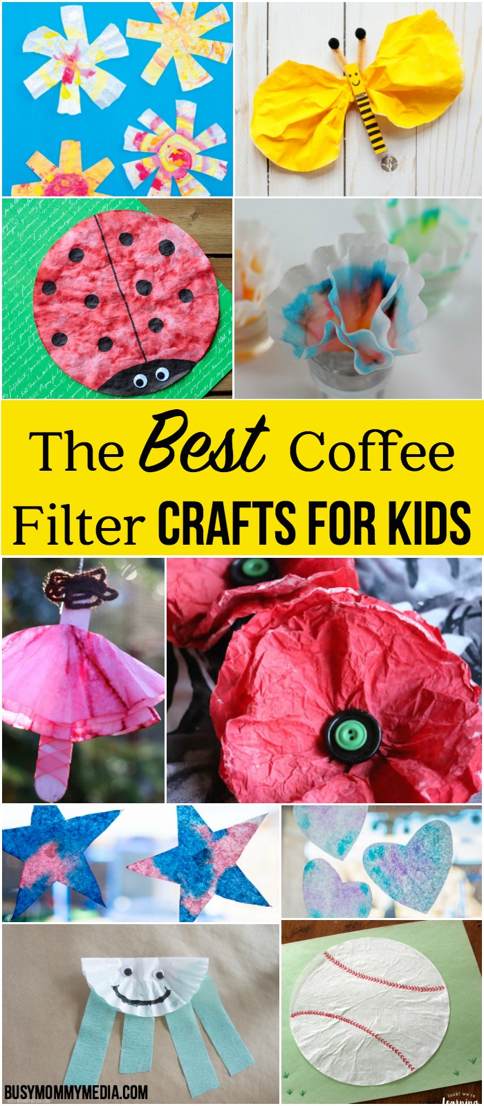The Best Coffee Filter Crafts for Kids