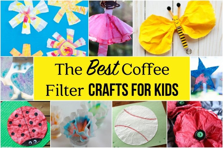 The Best Coffee Filter Crafts for Kids