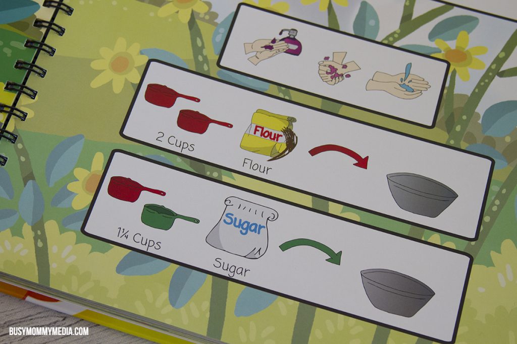 Cook by Colours - illustrated cookbook for kids