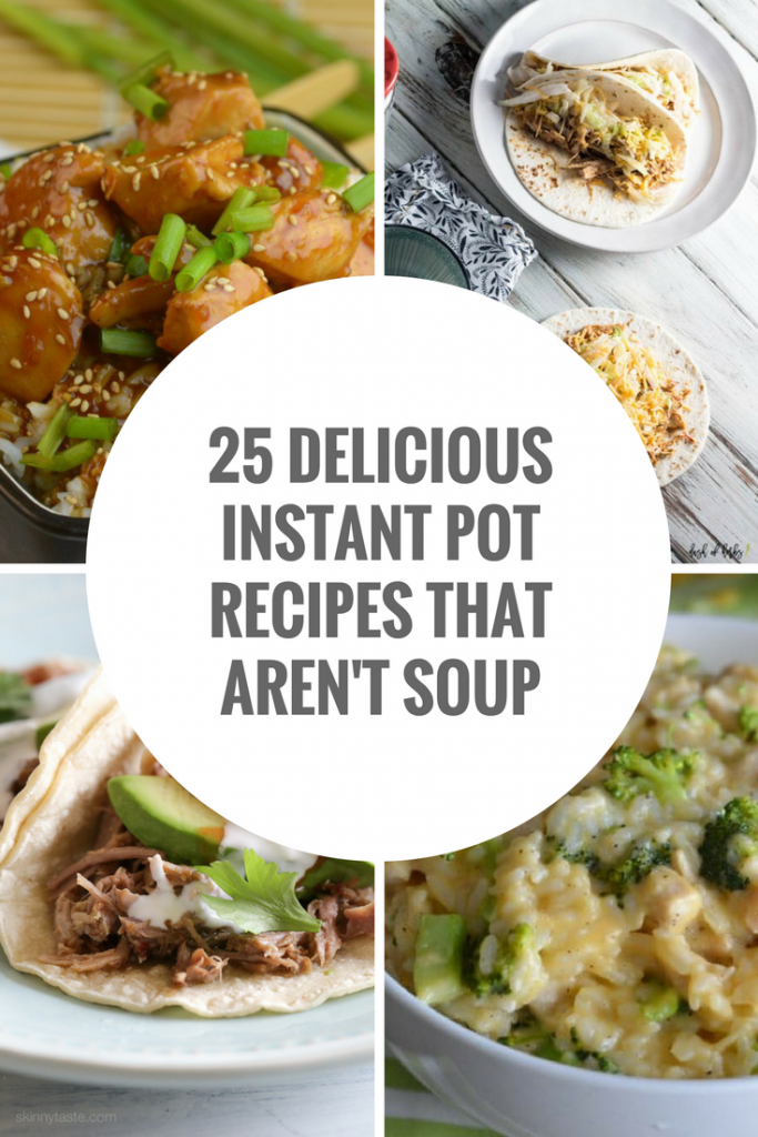 Instant Pot Recipes that Aren't Soup