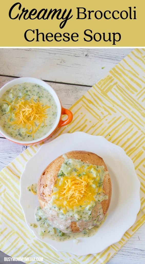 Creamy Broccoli Cheese Soup