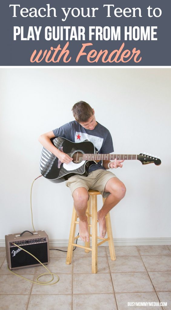 Teach Your Teen to Play Guitar from Home with Fender