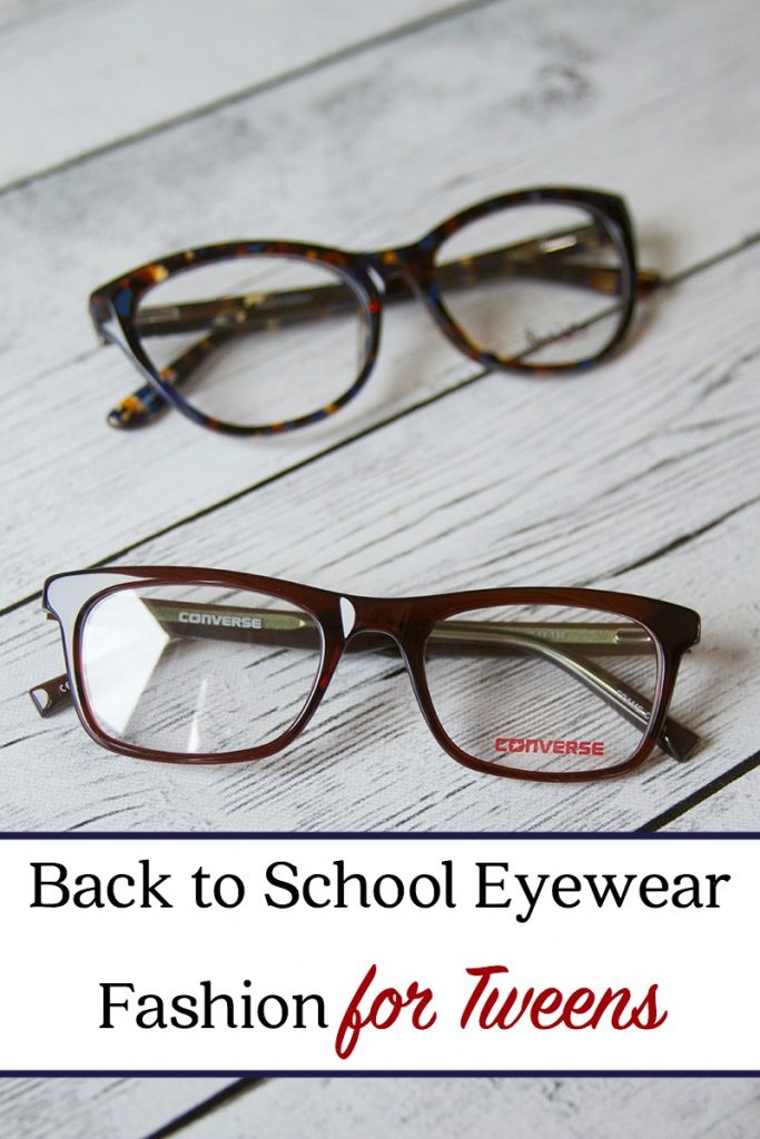 Back to School Eyewear Fashion for Tweens