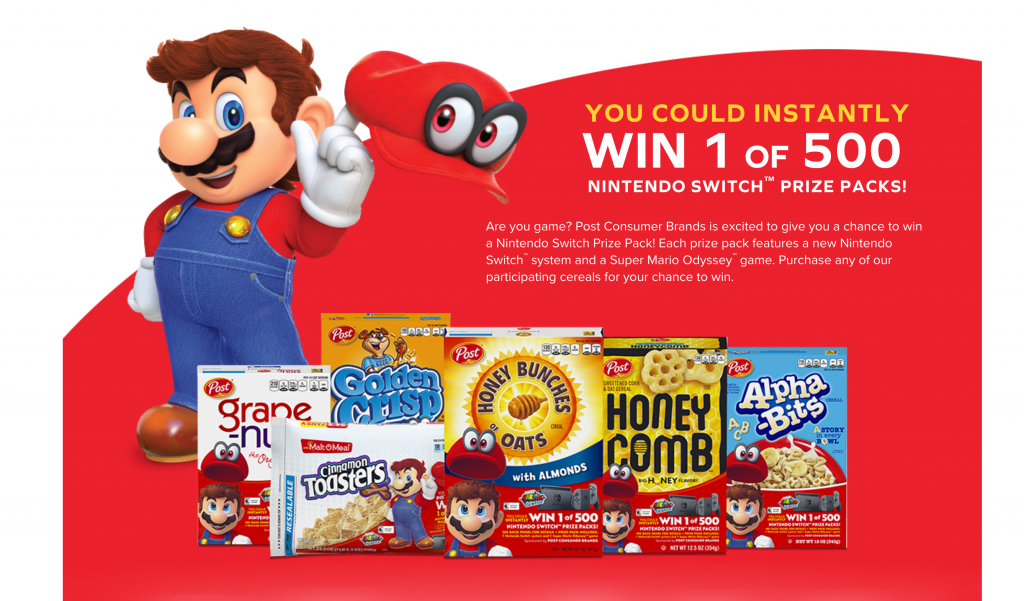 Nintendo Switch prize pack