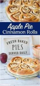 Apple Pie Cinnamon Roll | This is the ultimate fall treat!