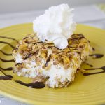 Homemade fried ice cream