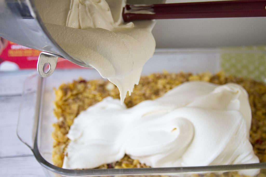 Homemade fried ice cream