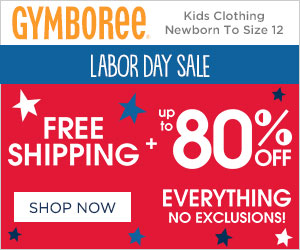 Gymboree Labor Day sale