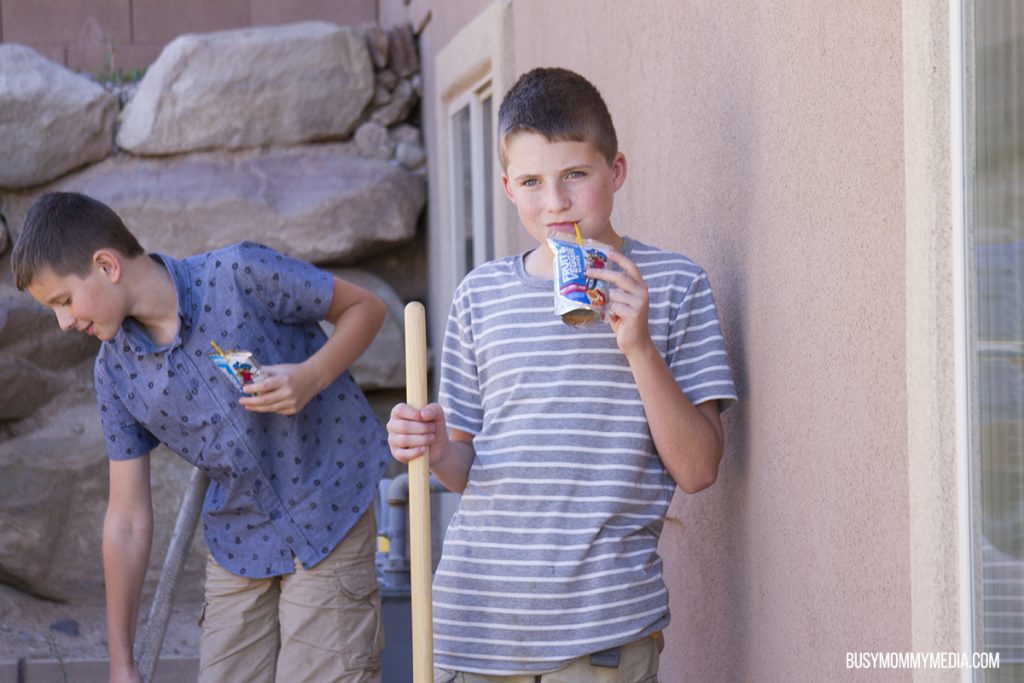 Teaching kids to work