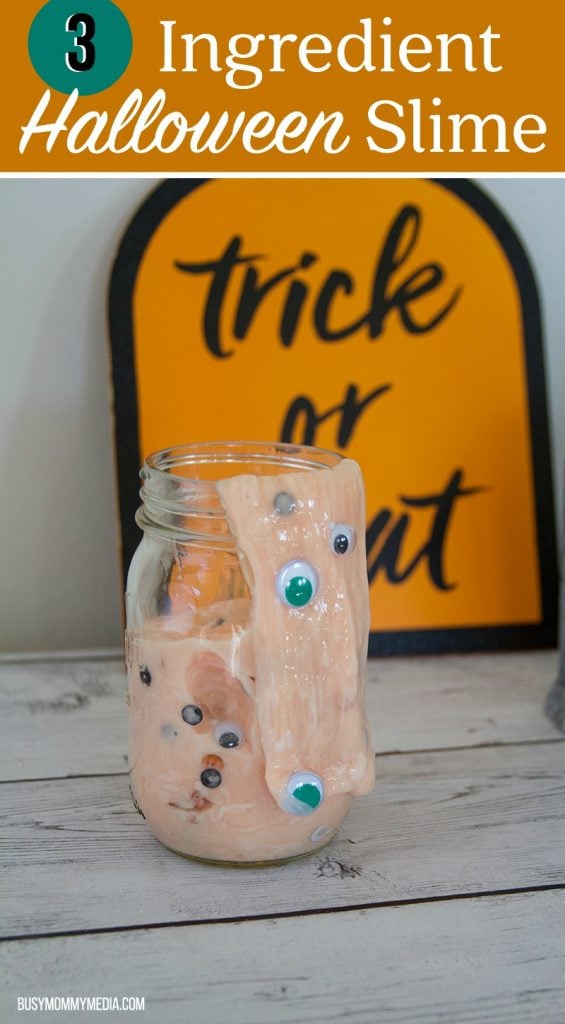 3-Ingredient Halloween Slime