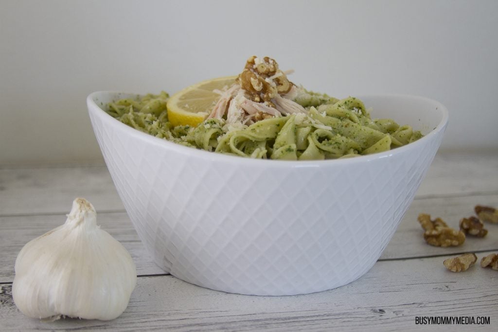 No Yolks Walnut Kale Pesto