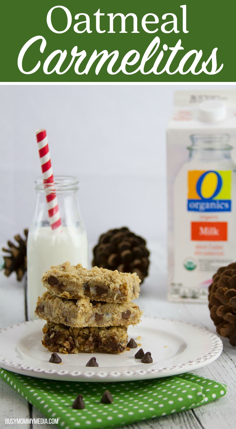 Oatmeal Carmelitas | These are the perfect holiday treat!