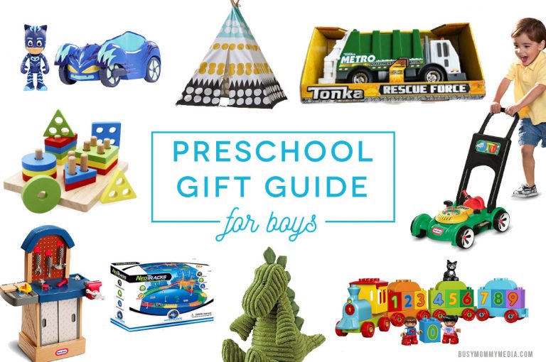 Preschool Gift Guide For Boys
