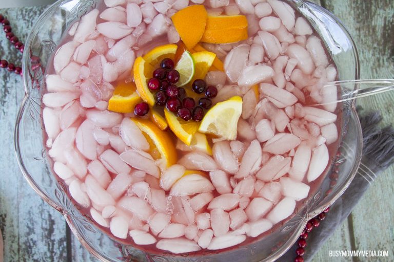 Cranberry Citrus Holiday Punch