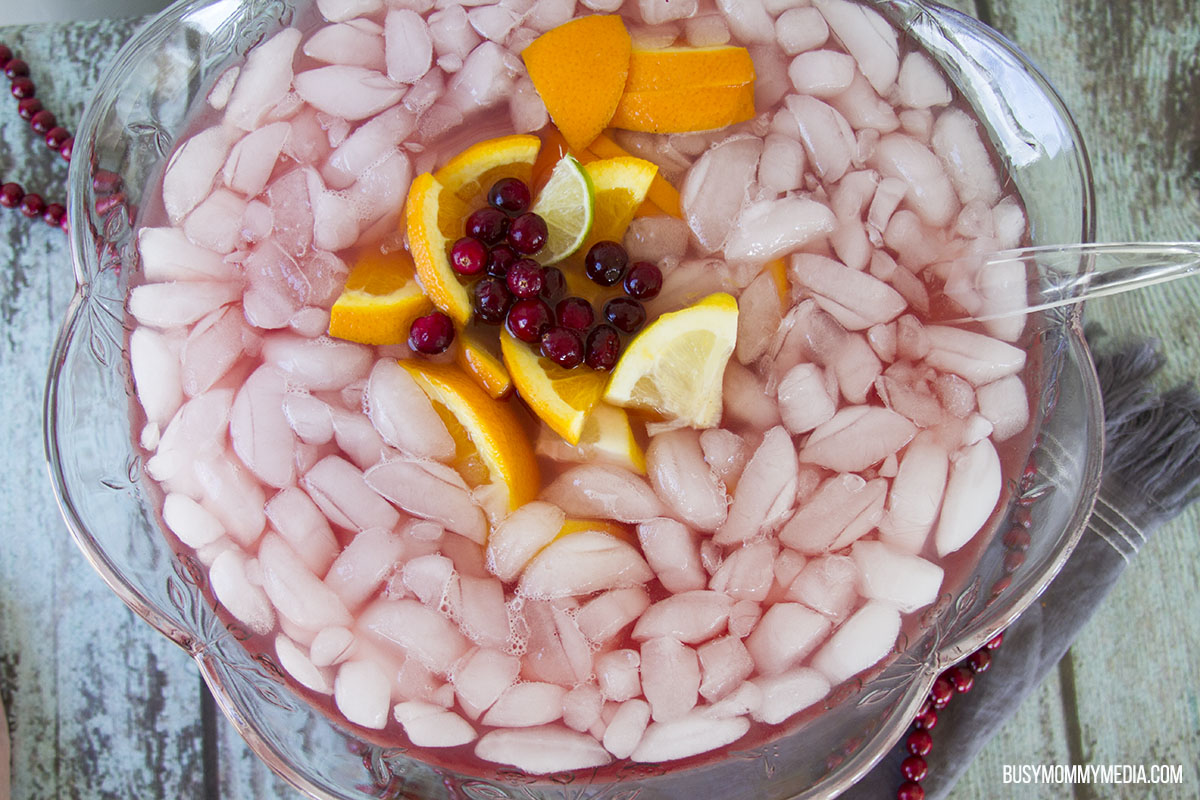 Cranberry Citrus Holiday Punch