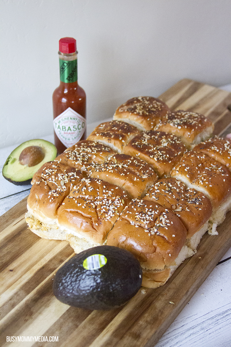 Serve with some fresh veggies and your favorite big game finger foods.