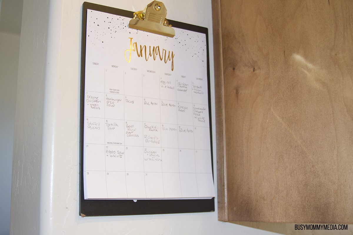 Menu planning basics