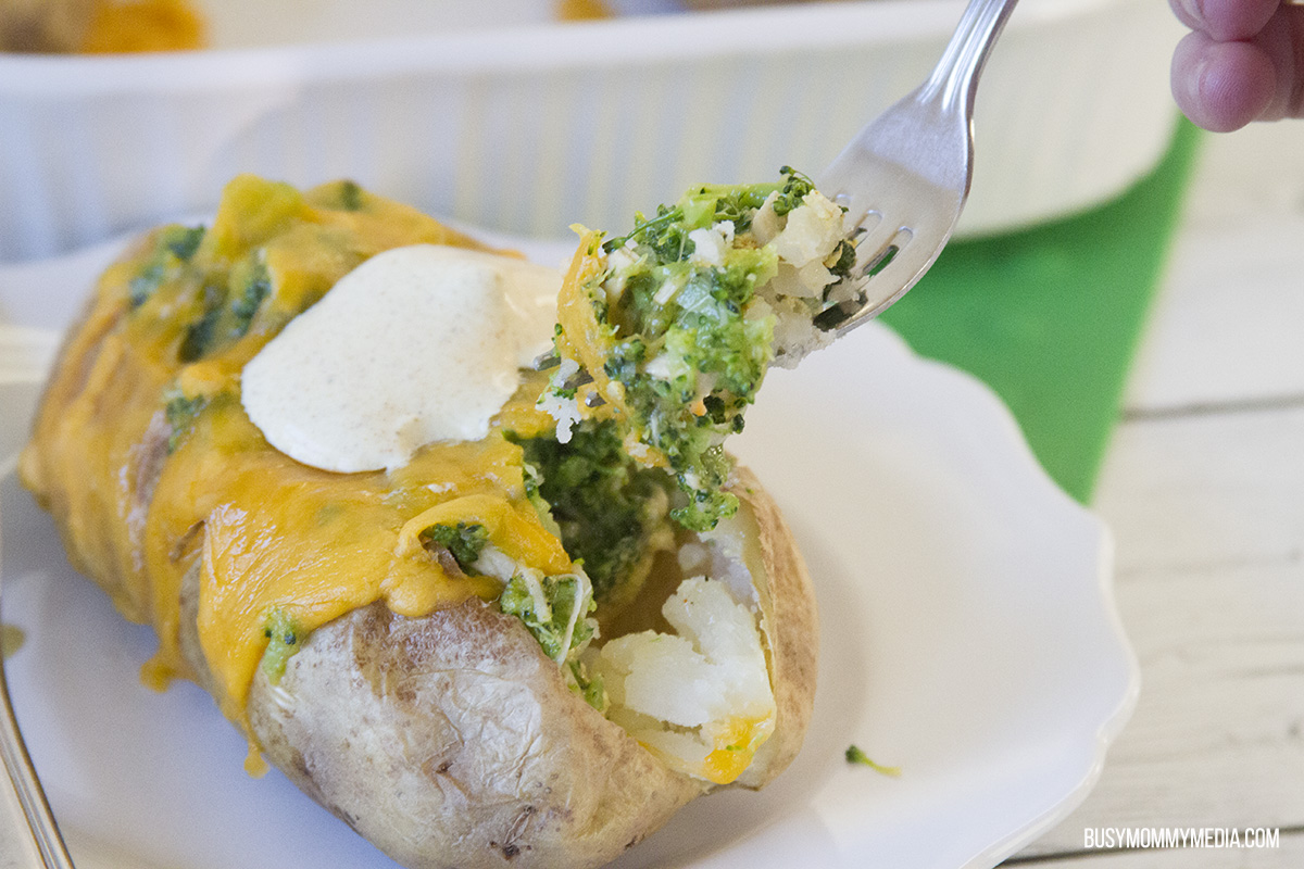Chicken Broccoli Casserole Baked Potato