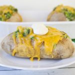 Chicken Broccoli Casserole Baked Potatoes