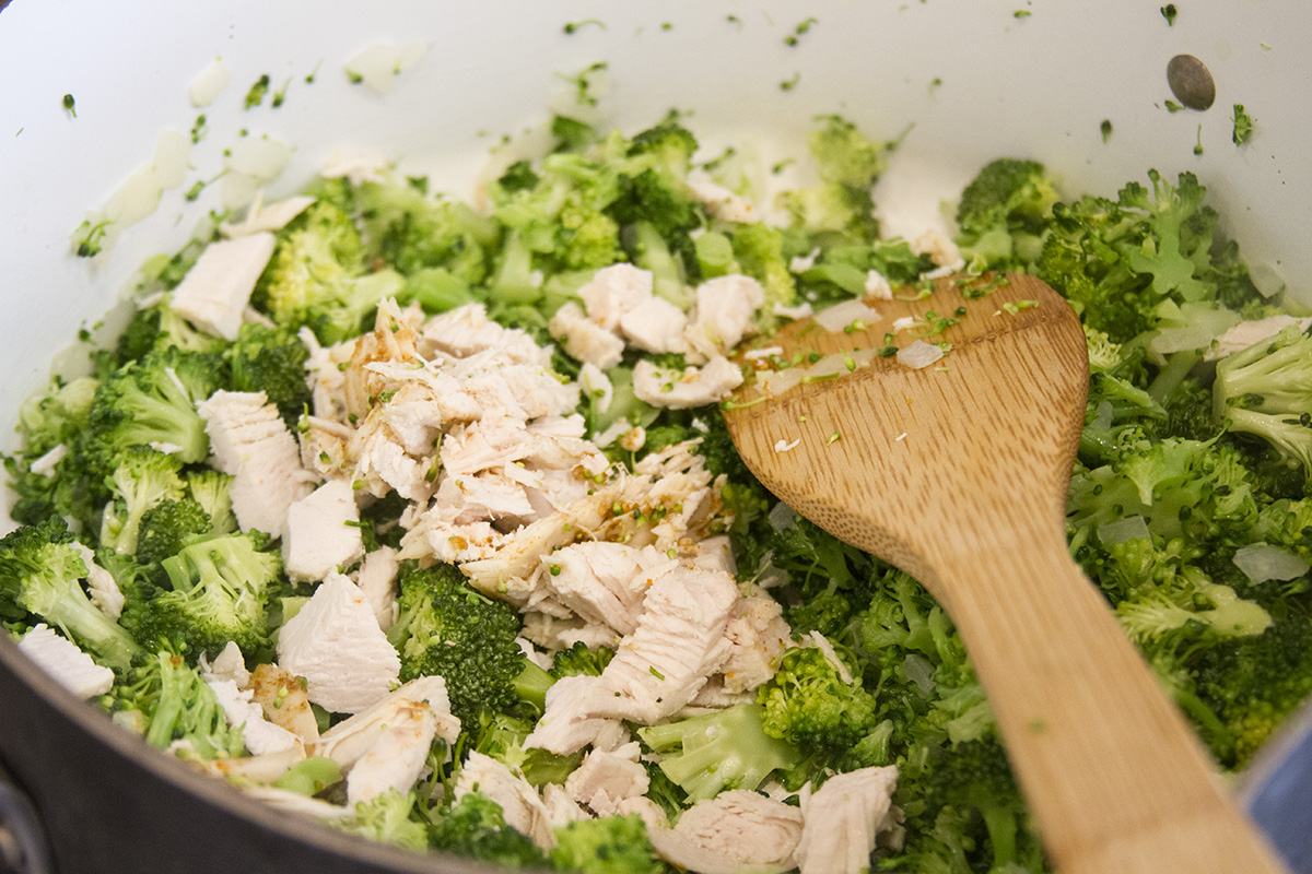 Chicken Broccoli Casserole Baked Potatoes