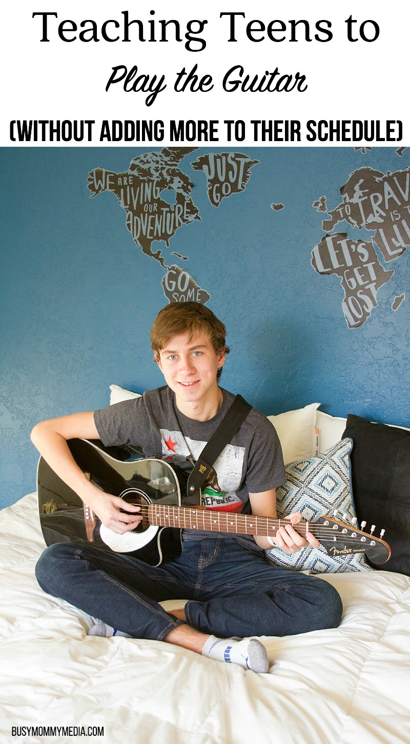 Teaching Teens to Play the Guitar (without Adding More to their Schedule) 