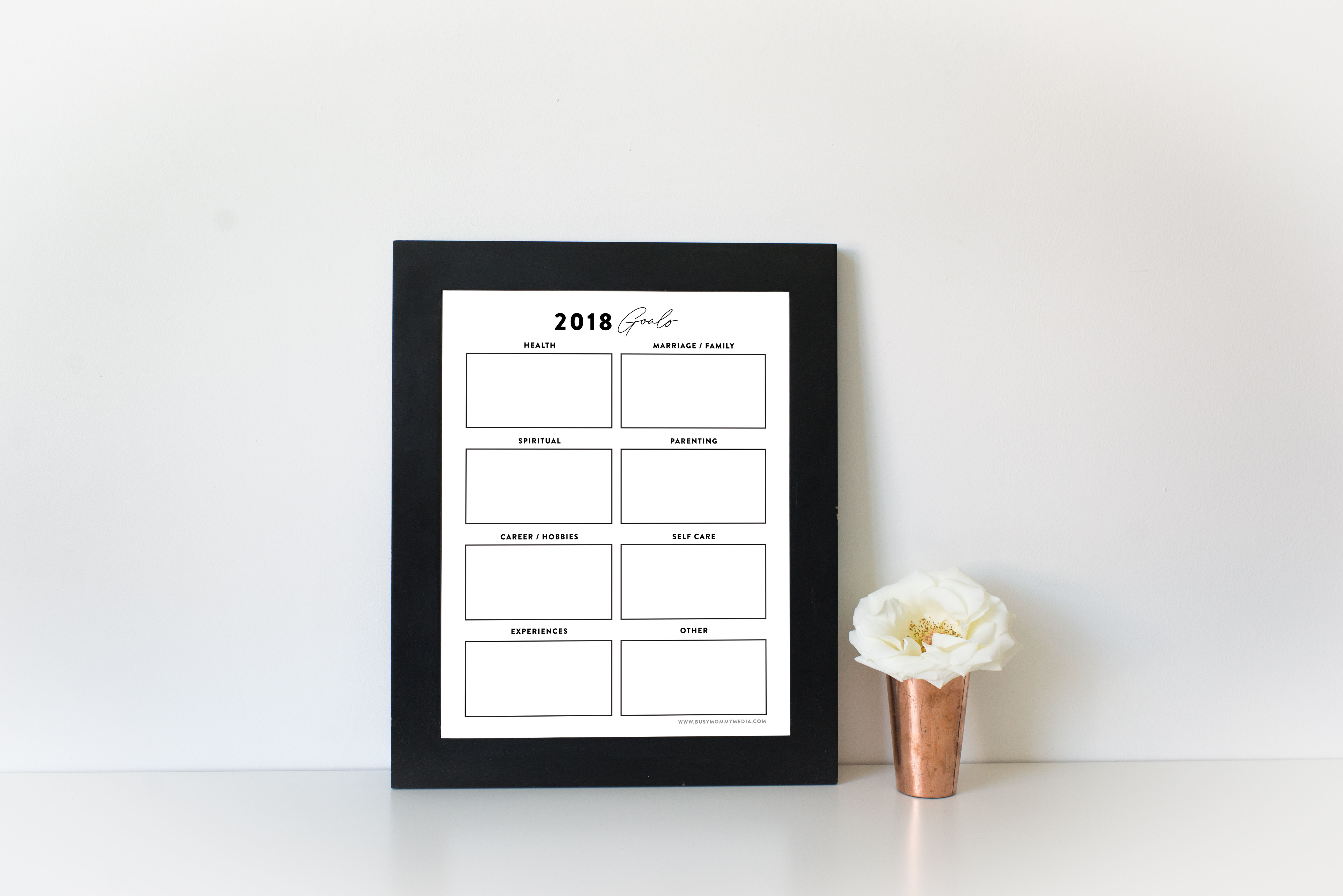 printable goal setting worksheet
