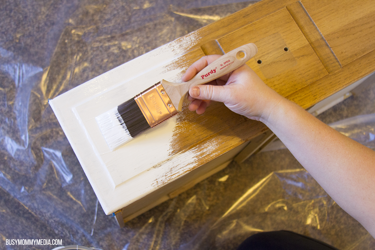 painting a dresser
