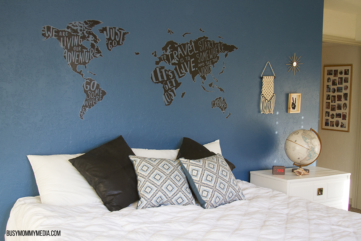 teenage bedroom refresh