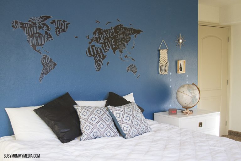 Teen boy bedroom design